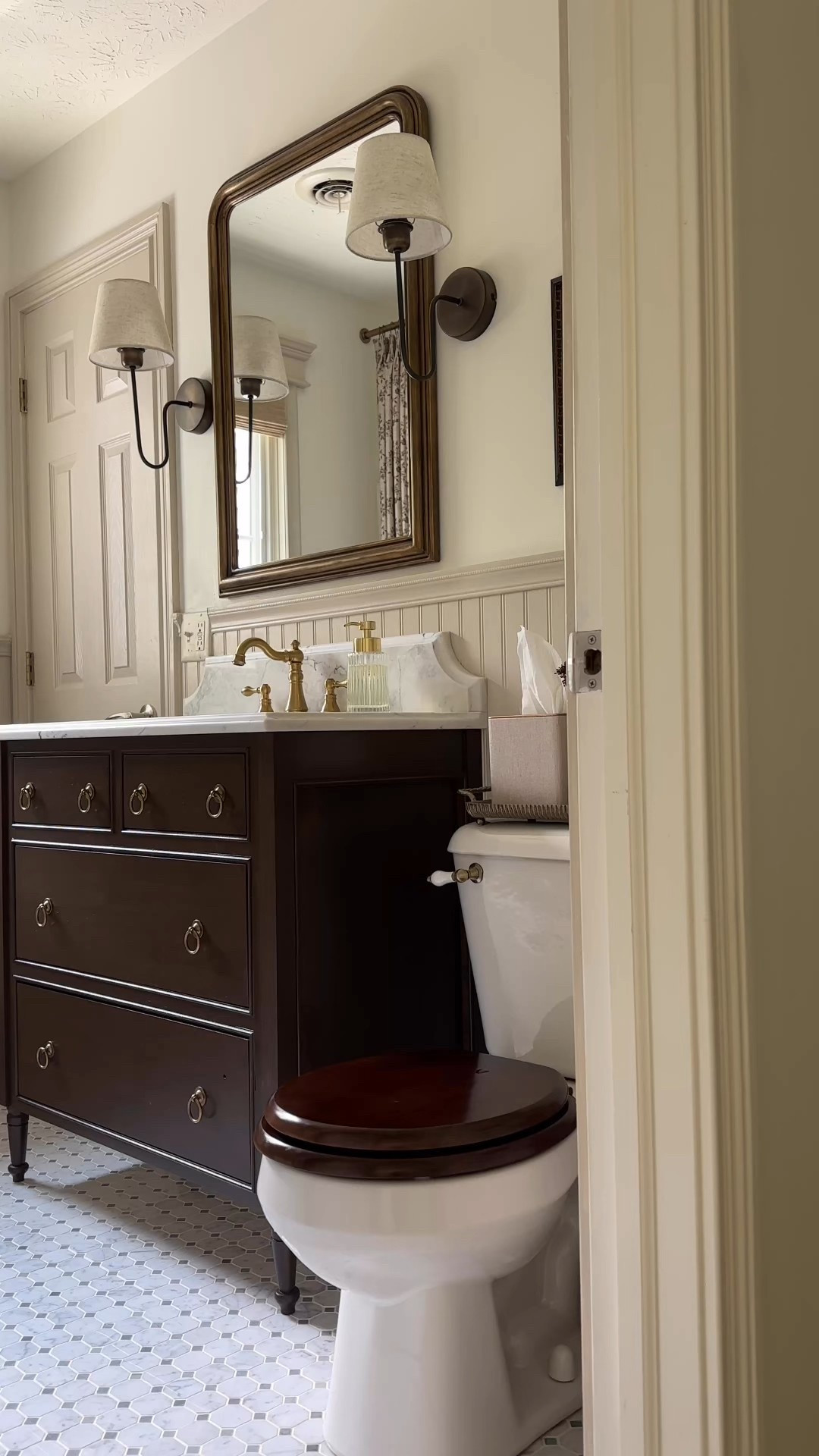 Affordable Amazon brass pulls! 

Bathroom vanity, bathroom hardware, brass hardware, vintage bathroom, cozy cottage bathroom 

#LTKHome #LTKStyleTip