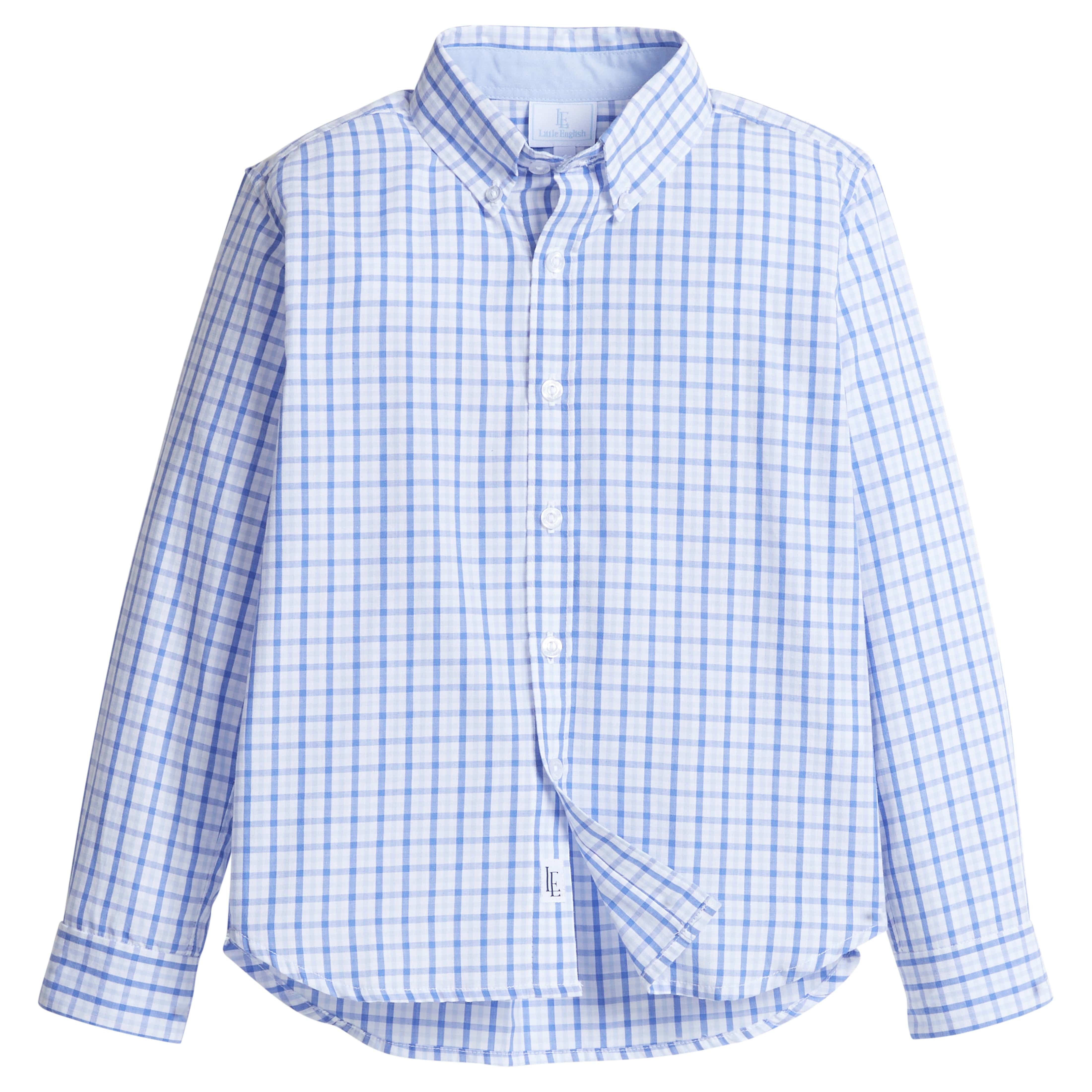 Button Down Shirt - Woodberry Plaid | Little English