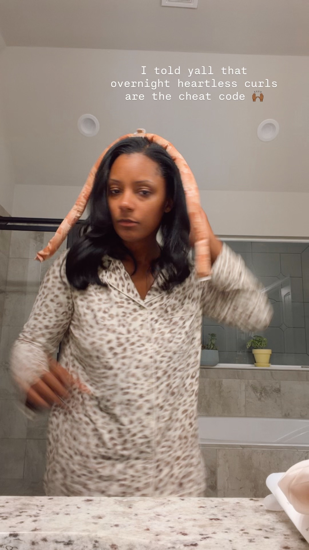 Overnight heatless curls for the win

#LTKmomlife #LTKgrwm #LTKselfcare