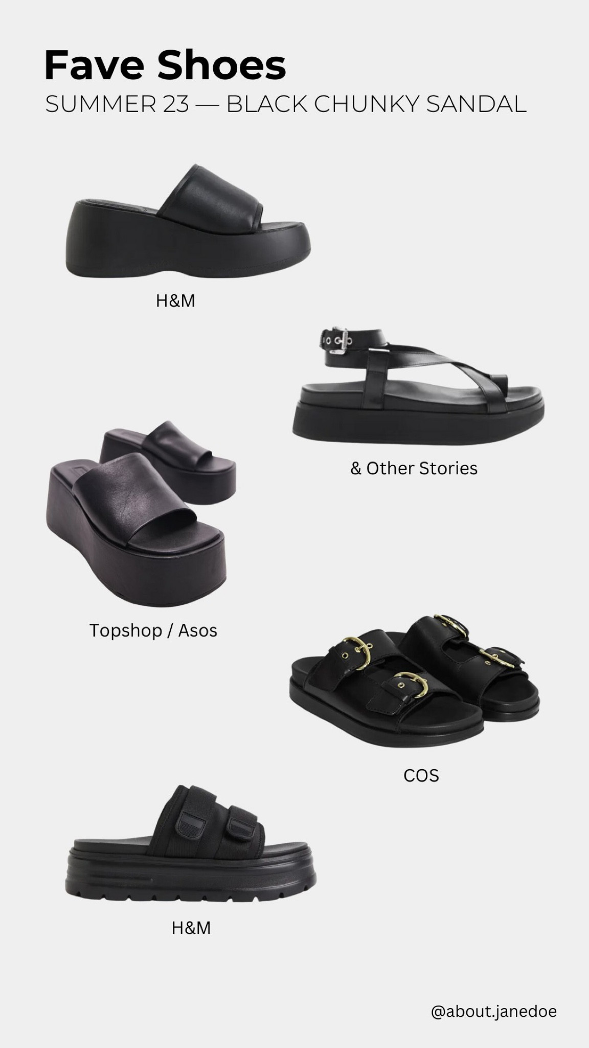 Favorite / Key black chunky sandals for Summer 2023 🖤

#LTKFind #LTKshoecrush #LTKeurope