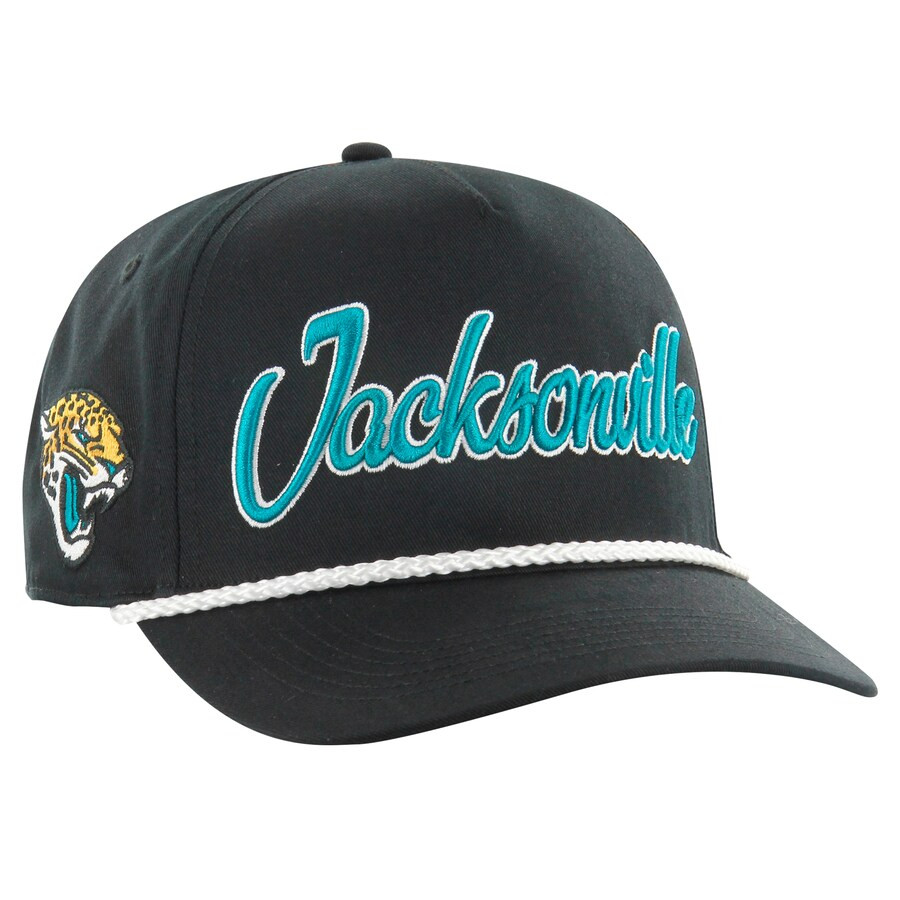 Jacksonville Jaguars '47 Overhand Hitch Adjustable Hat - Black | Fanatics