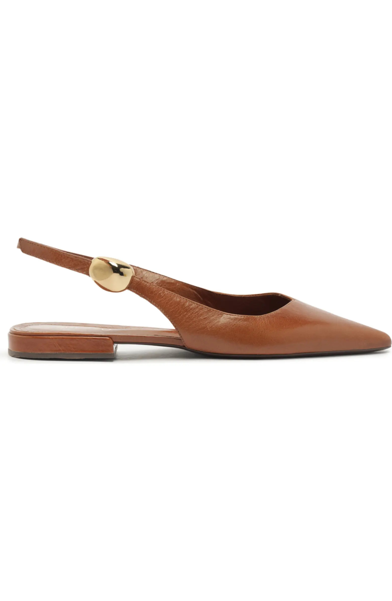 Farrah Slingback Pointed Toe Flat (Women) | Nordstrom