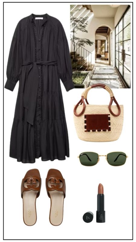 Black Maxi Dress // Vacation Outfit // THIS Beauty 

#LTKstyletip #LTKshoecrush #LTKtravel