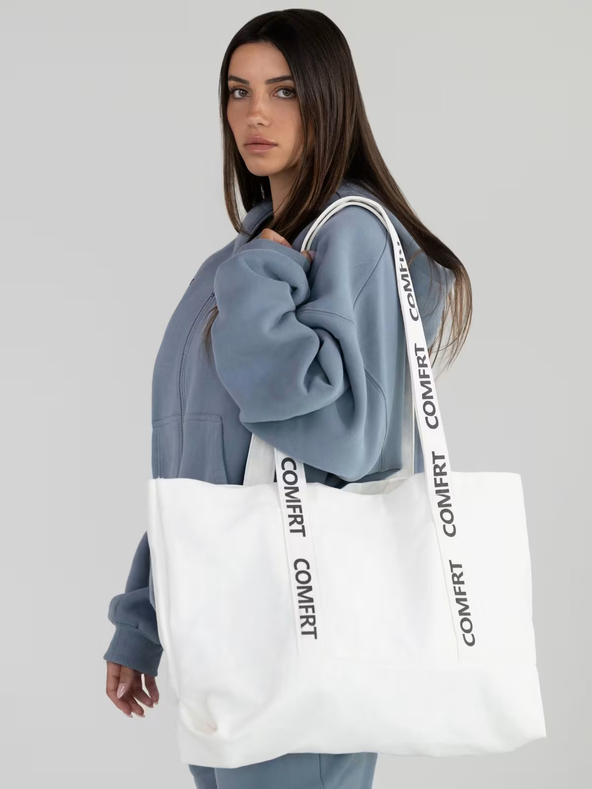 Logo Canvas Tote — Comfrt | Comfrt