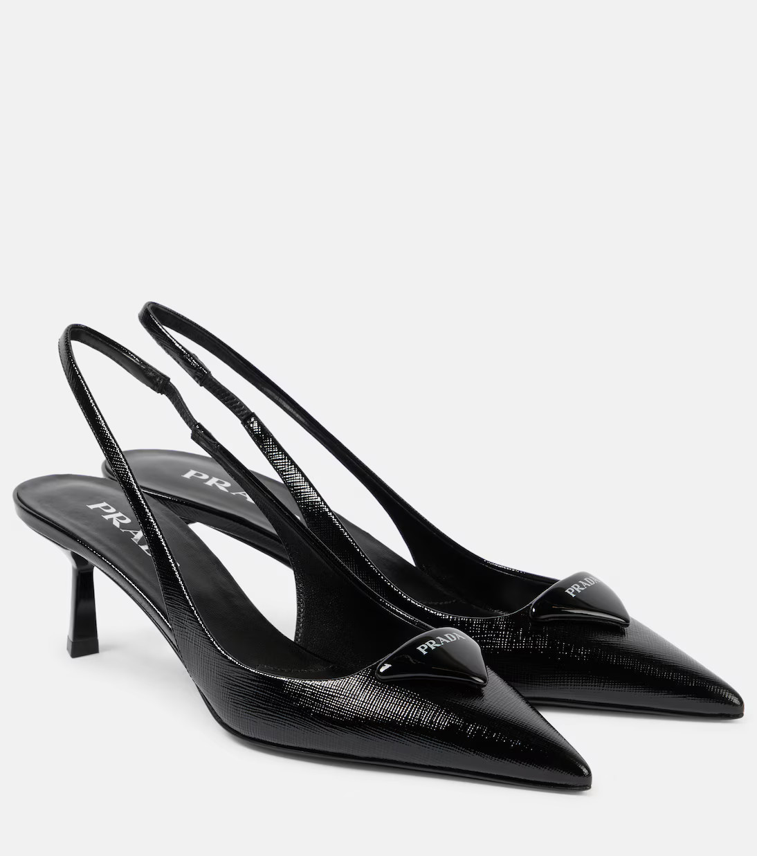 Logo 55 leather slingback pumps | Mytheresa (US/CA)