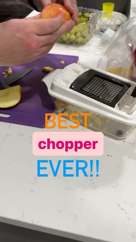 Every single household needs this chopper! It’s by far my favorite kitchen item! It makes chopping everything a breeze! 

#LTKFamily #LTKVideo #LTKU