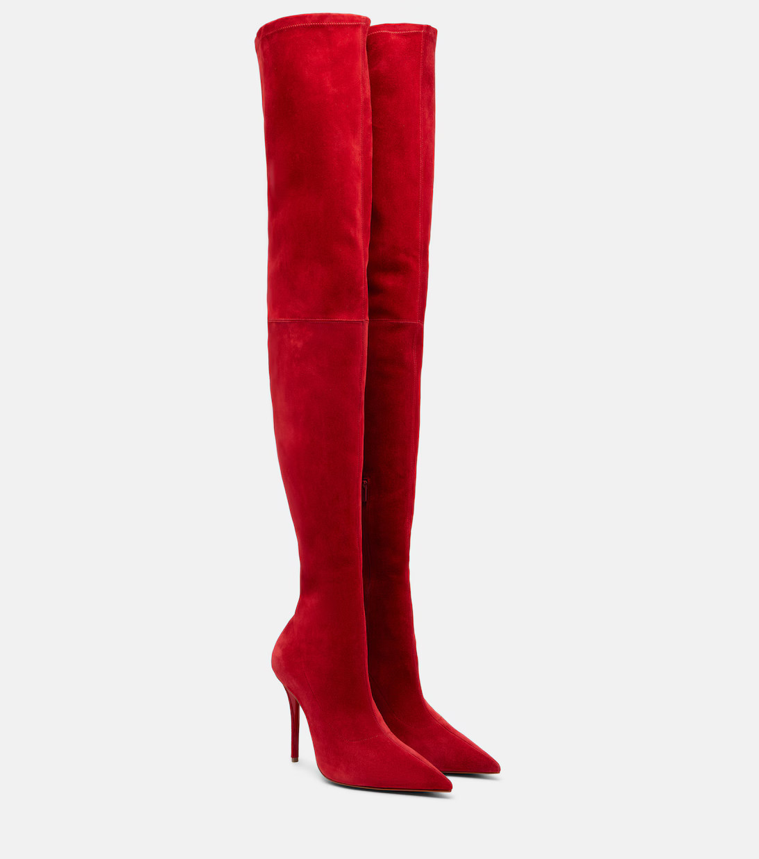 Miss Z 100 suede over-the-knee boots | Mytheresa (UK)
