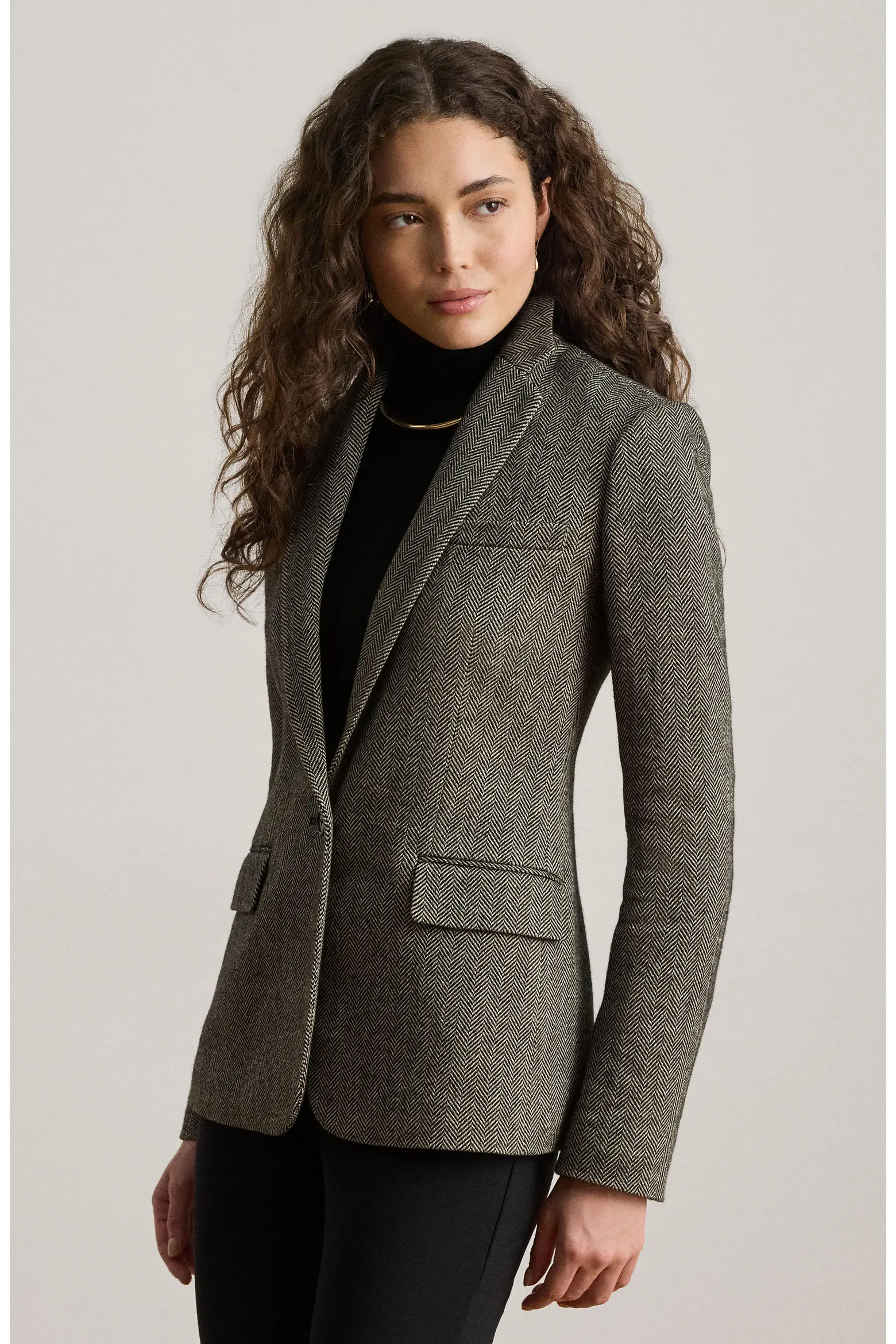 Cotton, Linen & Wool Herringbone Jacket (Women) | Nordstrom | Nordstrom