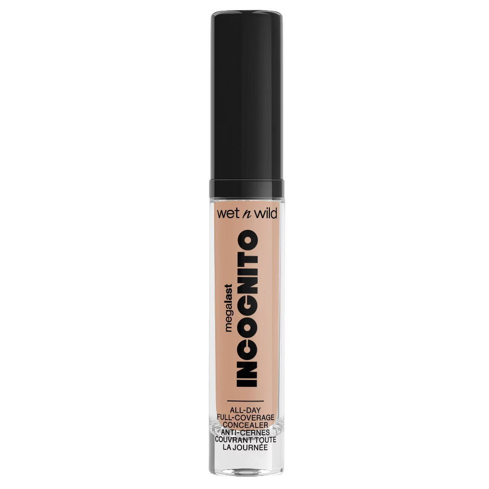 Wet n Wild Megalast Incognito Full-Coverage Concealer - Light Honey - 0.18oz | Target