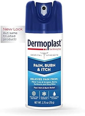 Dermoplast Pain & Itch Spray, 2.75 Ounce Can (Packaging May Vary) | Amazon (US)