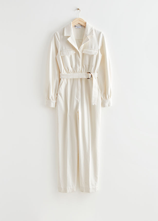 Belted Denim Jumpsuit | & Other Stories (EU + UK)