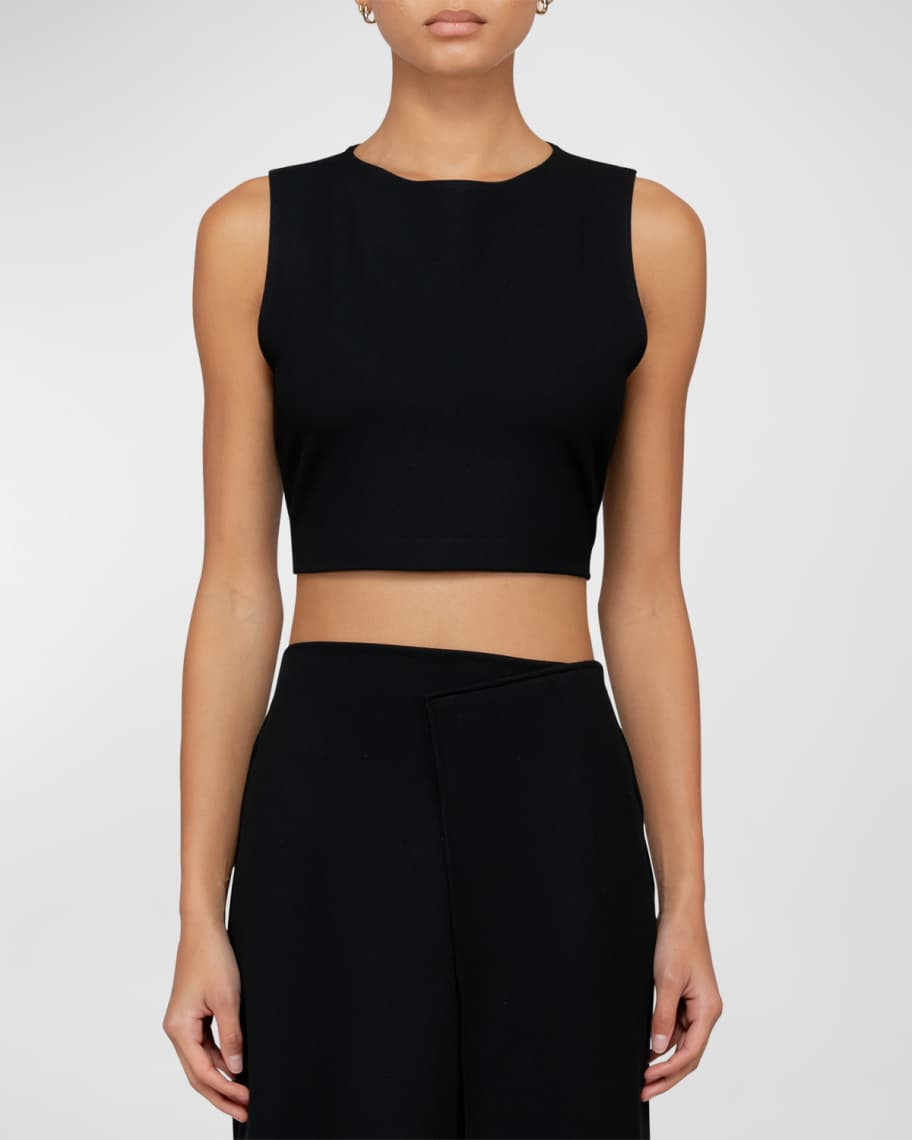 LESET Rio Cropped Tank Top | Neiman Marcus