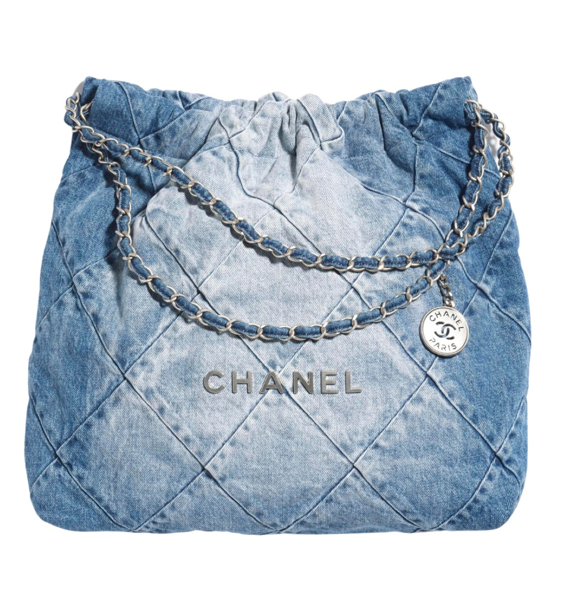 Chanel 19 Washed Blue Denim Large Flap Bag GHW – Boutique Patina
