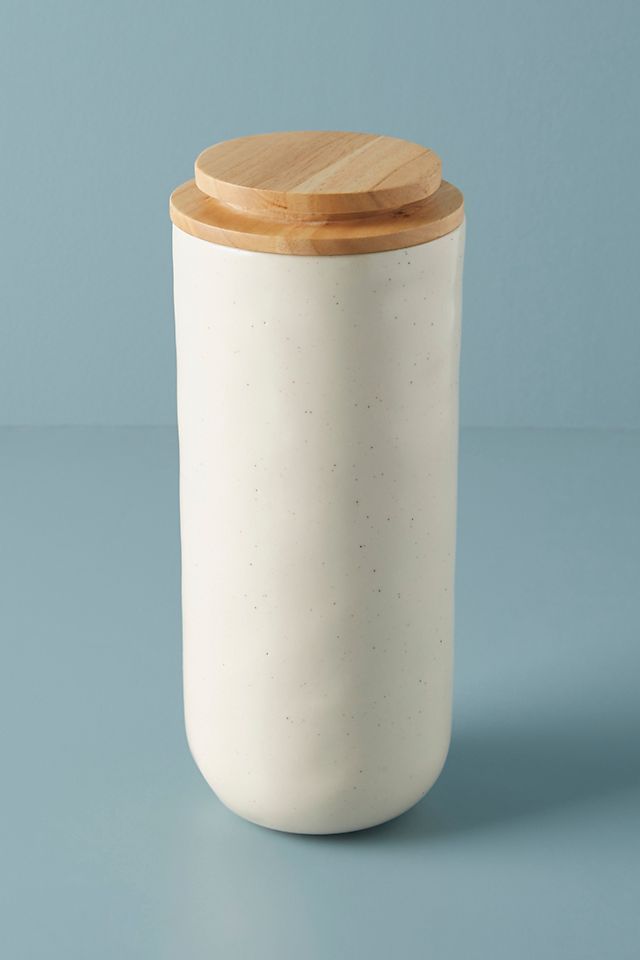 Pomme Upcycled Ceramic Panistry Canister | Anthropologie (US)