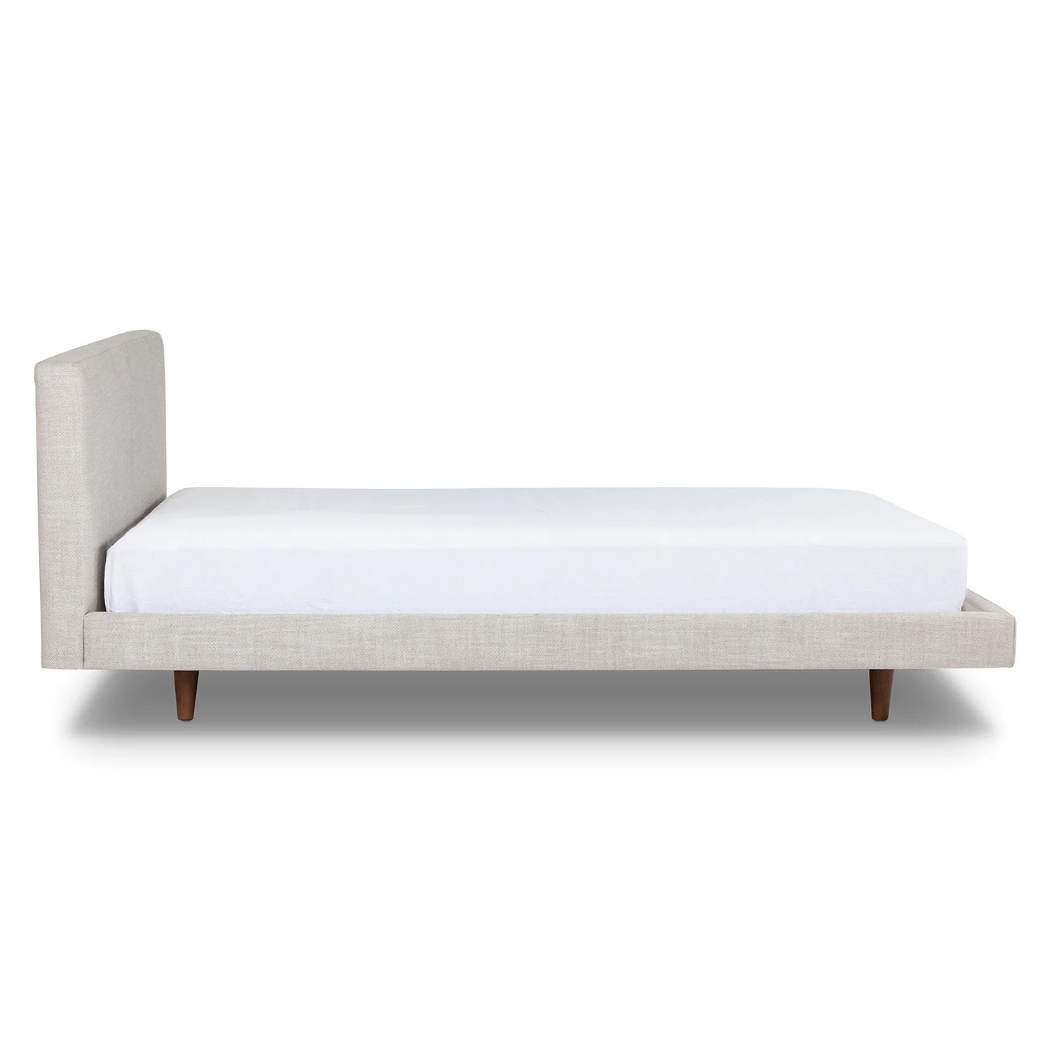 Tessu Queen Low Profile Upholstered Bed - Clay Taupe | Article