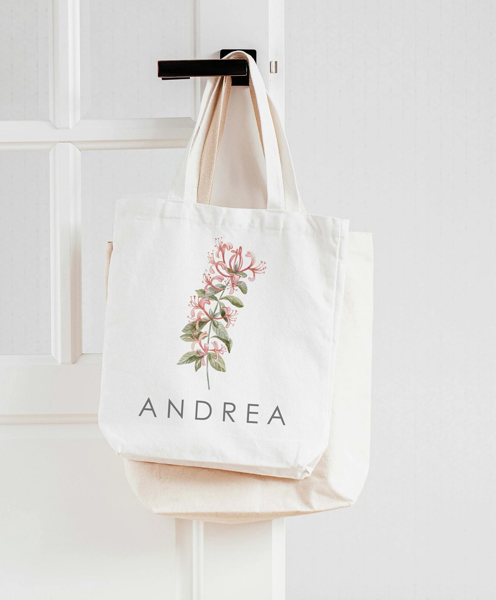 Larkspur July Custom Birth Flower Gift Personalized Canvas - Etsy | Etsy (US)