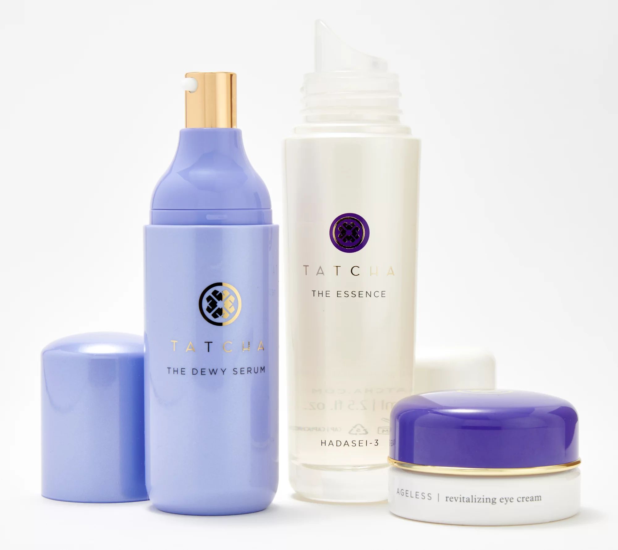 TATCHA Dewy & Hydrate Face and Eye 3-Piece Set - QVC.com | QVC