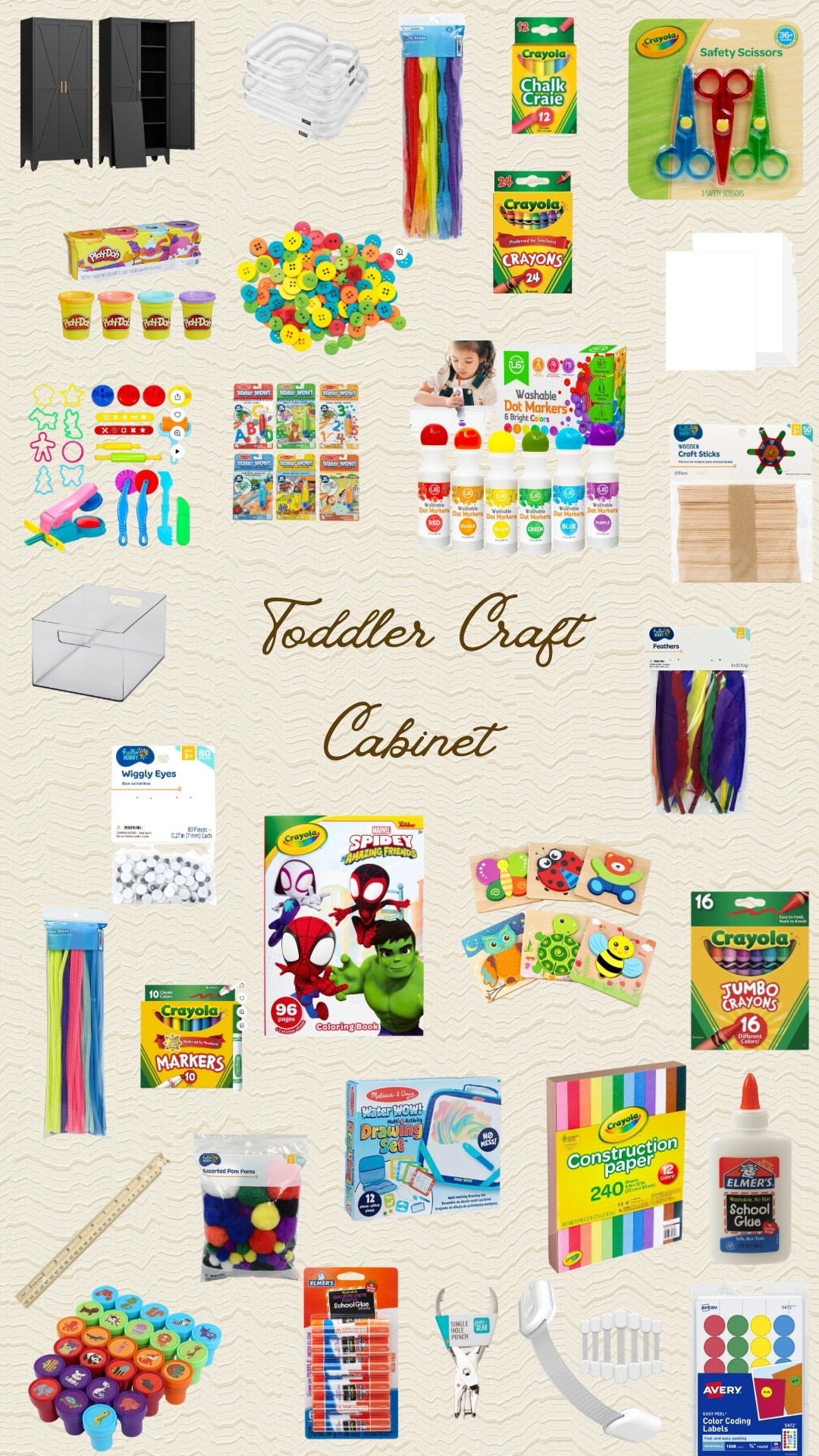 Simple and affordable craft materials but the possibilities are ENDLESS!

#LTKKids #LTKHome #LTKmomlife