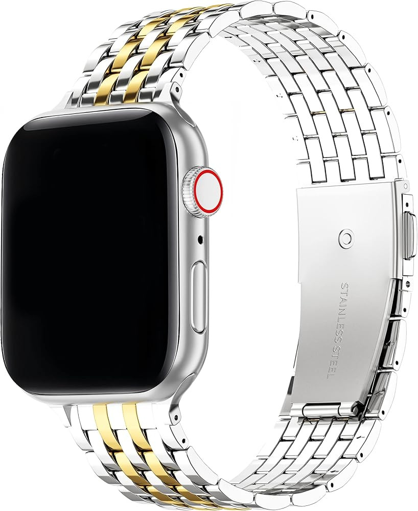 TISIMO for Apple Watch Band 38mm 40mm 41mm 42mm 44mm 45mm Series 8 7 6 5 4 3 2 1 SE SE2 Women and... | Amazon (US)