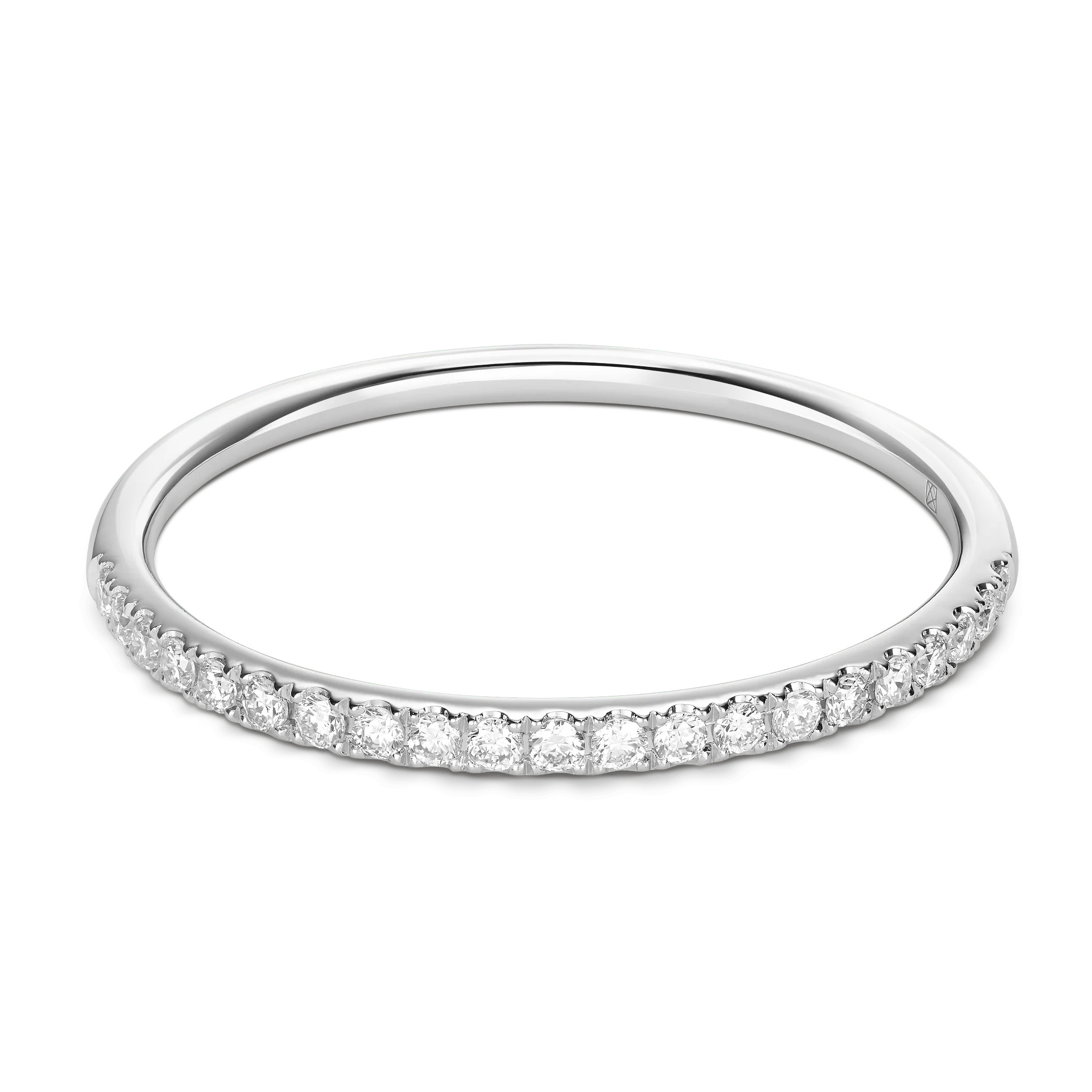 The Mini Half Pavé Ring | Lightbox Jewelry