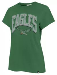 '47 Women's Philadelphia Eagles Walk Tall Throwback Green T-Shirt | DICK'S Sporting Goods