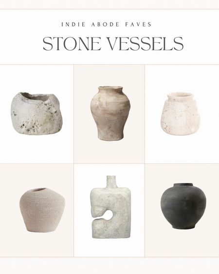 My go-to stone vessels in every price point 🤌🏻🤍

#LTKGiftGuide #LTKhome #LTKstyletip