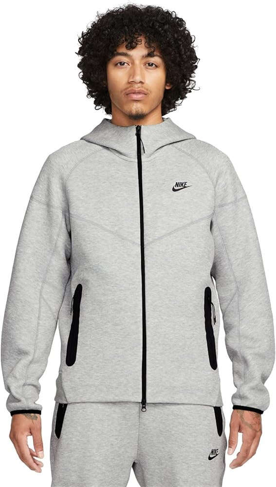Nike Men's M Nk TCH FLC FZ WR Hoodie Sweatshirt | Amazon (US)