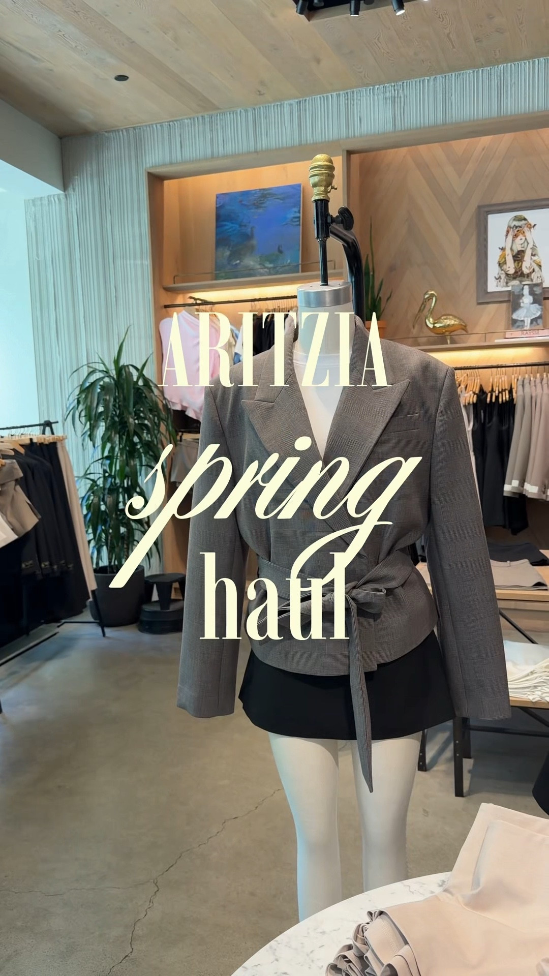 aritzia spring haul vlog 🌼⛅️🤍🧸

#LTKWorkwear #LTKootd #LTKvlog