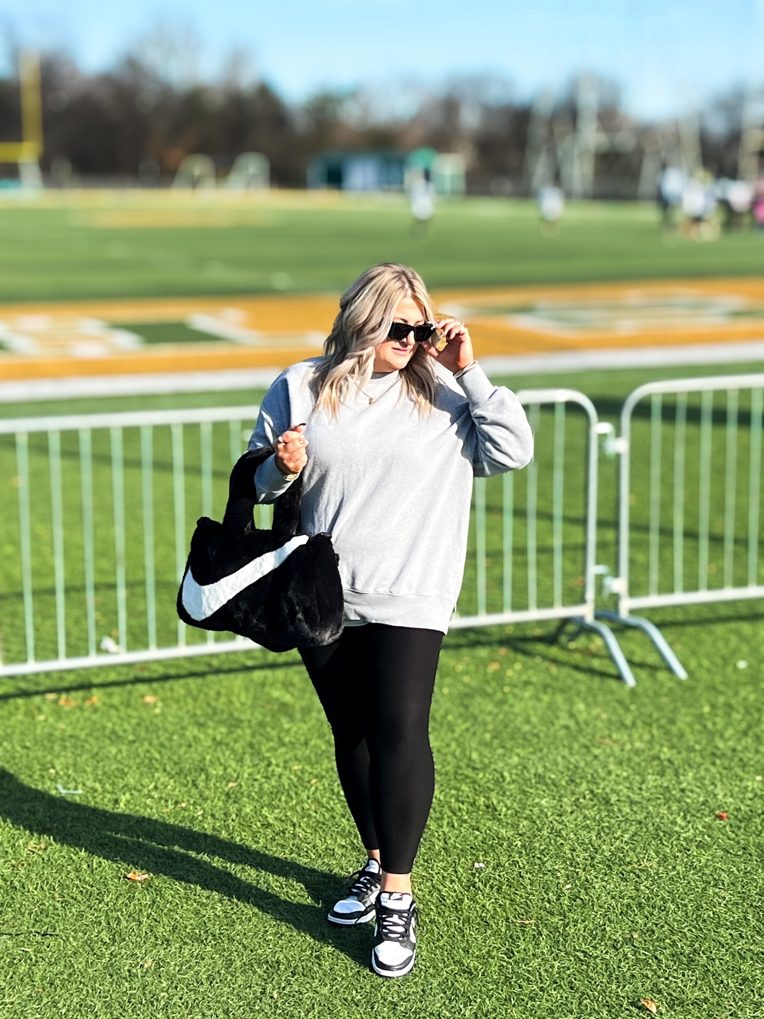 You guys my Nike sweatshirt and bag is 25% off with code BLACKFRIDAY. Also my Prada sunnies are on big sale too! These items would make great Christmas gifts. 

#LTKHoliday #LTKfindsunder100 #LTKSeasonal