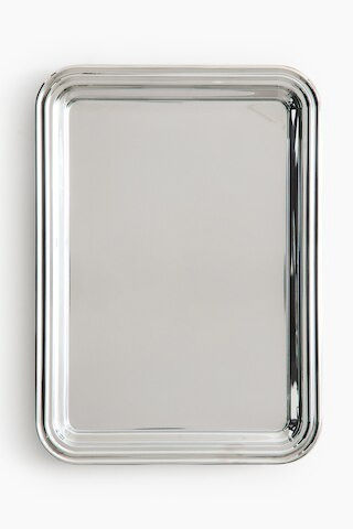 H & M - Rectangular stainless steel tray - Silver | H&M (UK, MY, IN, SG, PH, TW, HK)