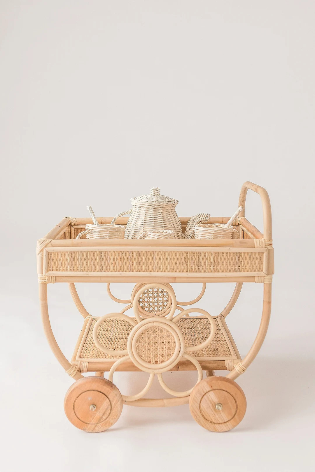 Woven Wonder Tea Cart - Children's Toy - Tea Cart - Handmade Toy - Etsy | Etsy (US)