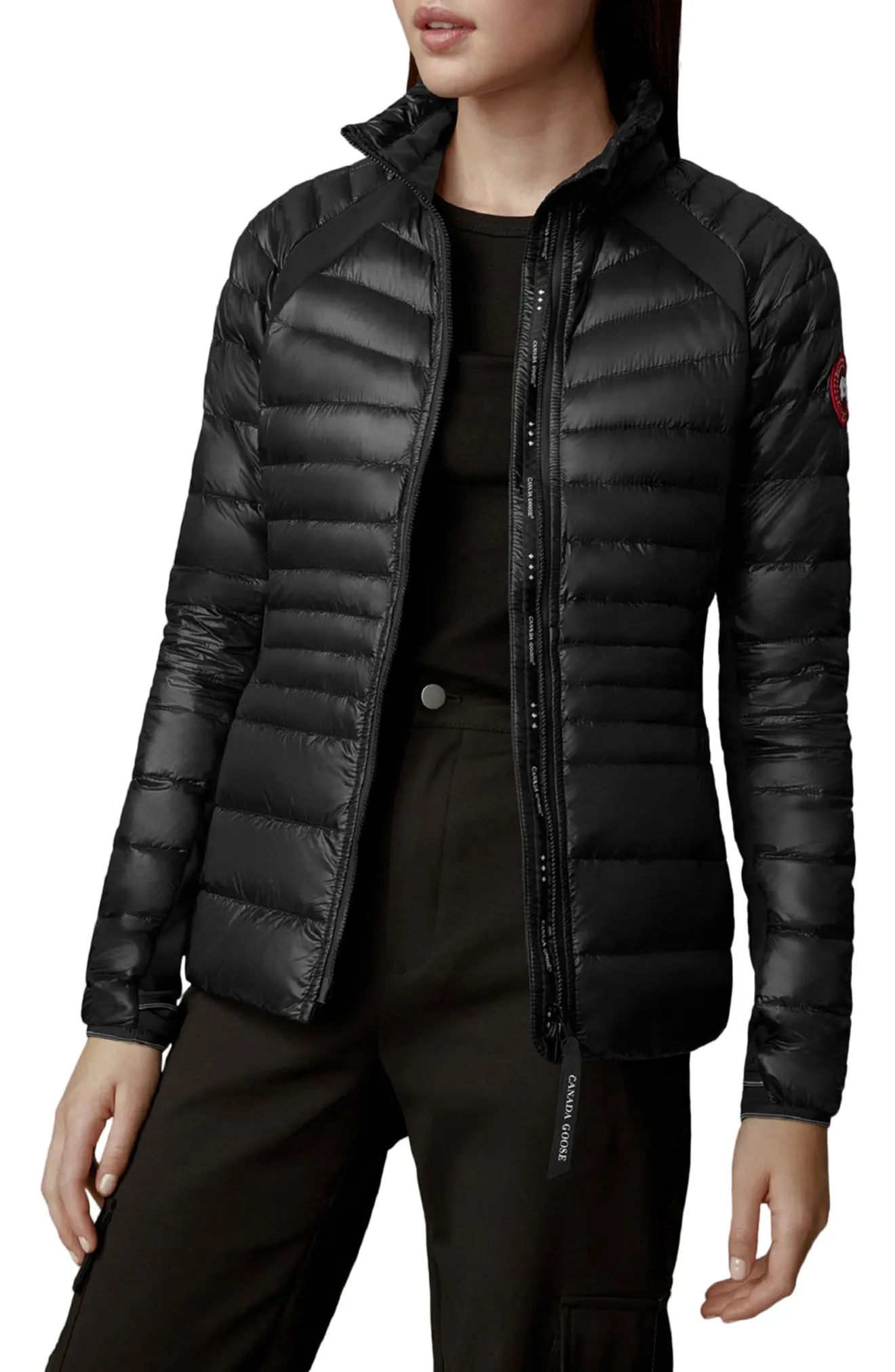 Canada Goose Hybridge Lite Water Repellent 800 Fill Power Down Jacket in Black at Nordstrom, Size Sm | Nordstrom