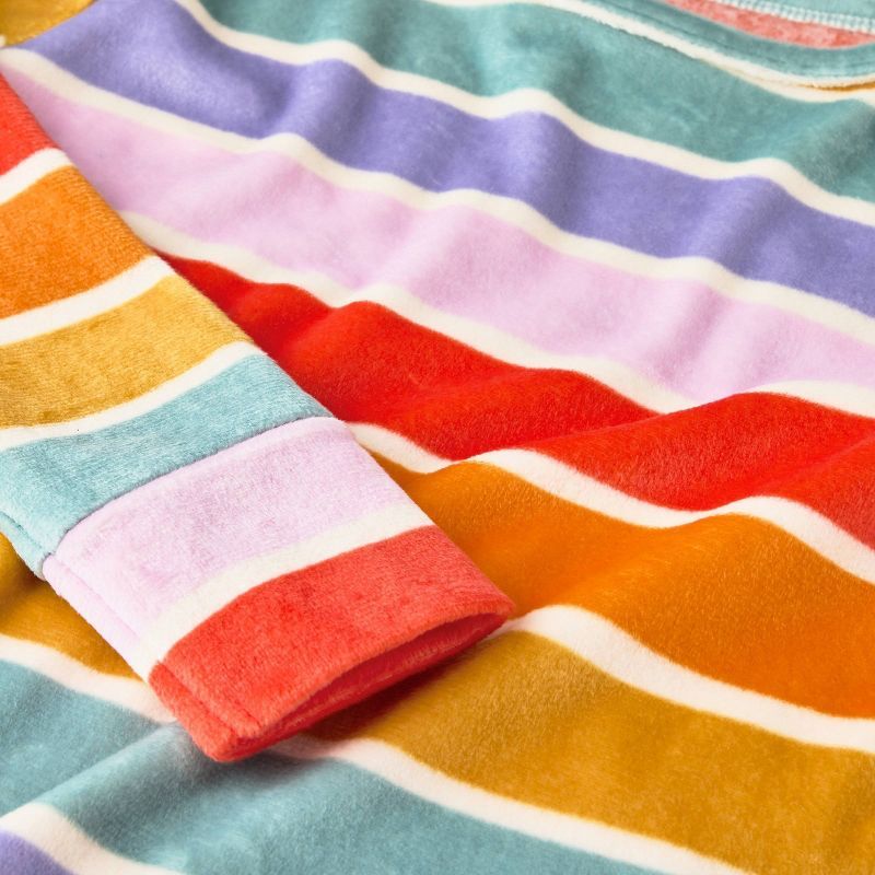 Toddler Girls' Rainbow Striped Pajama Set - Cat & Jack™ | Target