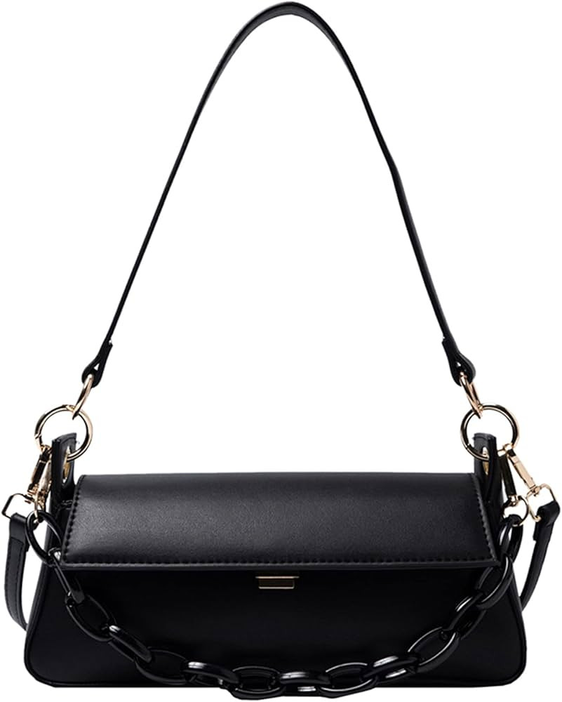 GRACE KARIN Women Shoulder Crossbody Bag Chain Removable Strap Leather Handbags | Amazon (US)