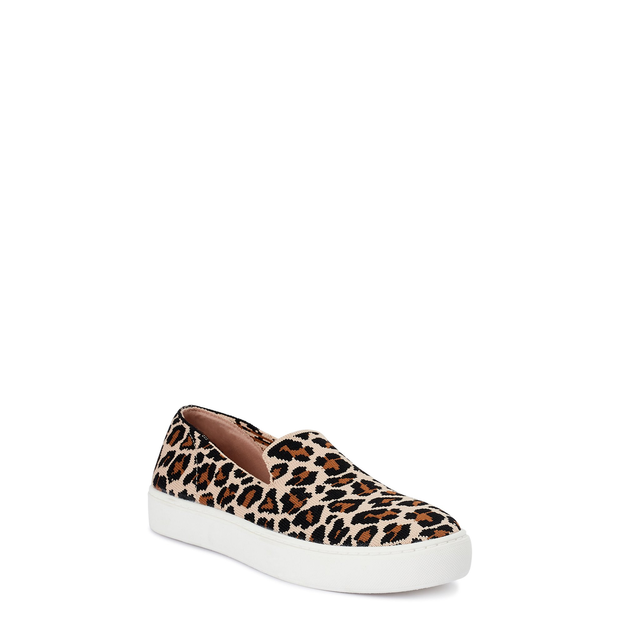 Time and Tru Women’s Knit Twin Gore Slip-On Shoes | Walmart (US)