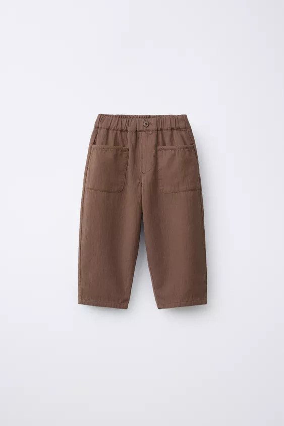 STRAIGHT LEG PANTS WITH POCKETS | Zara Canada