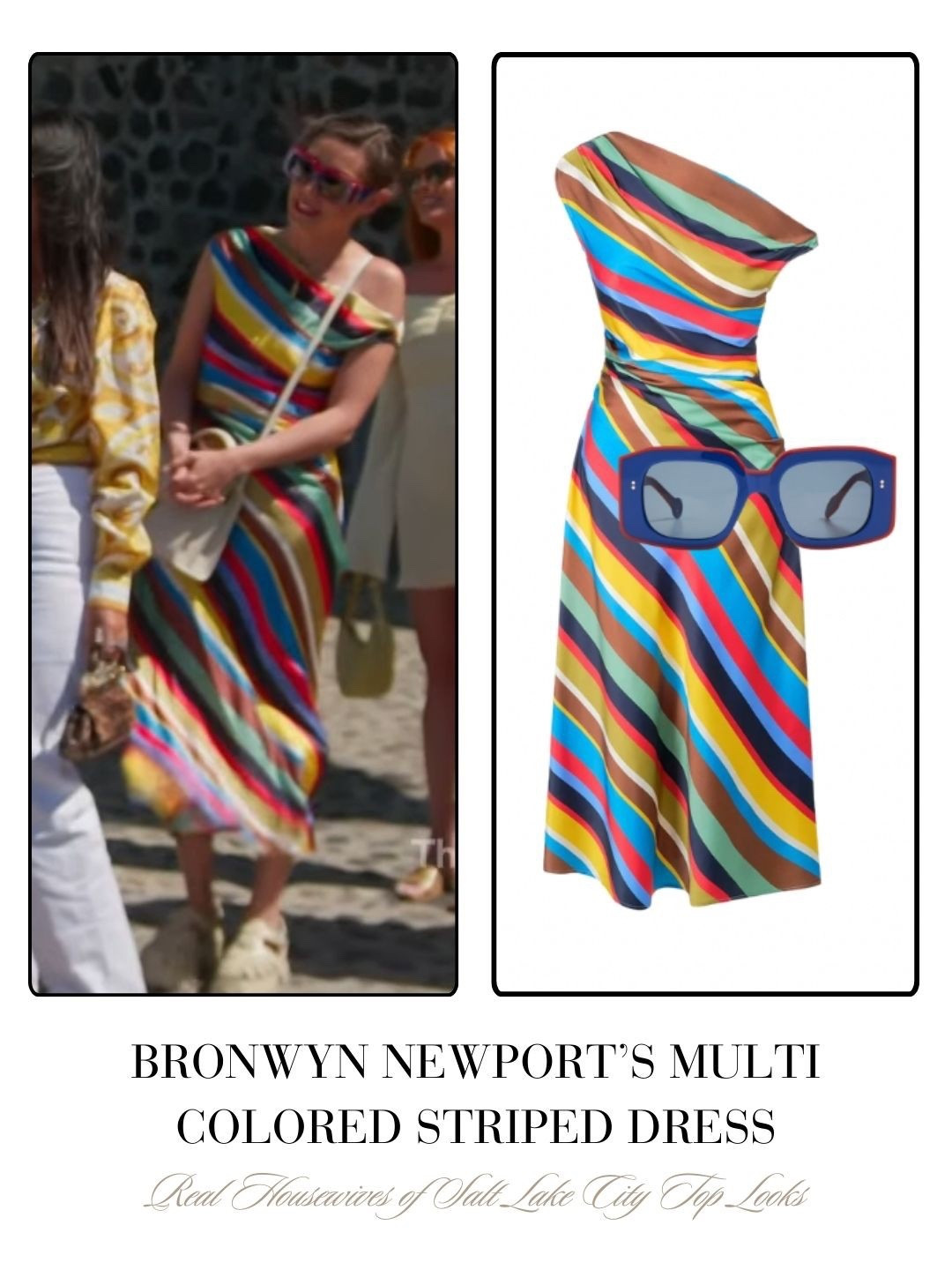 Bronwyn Newport’s Multi Striped Dress