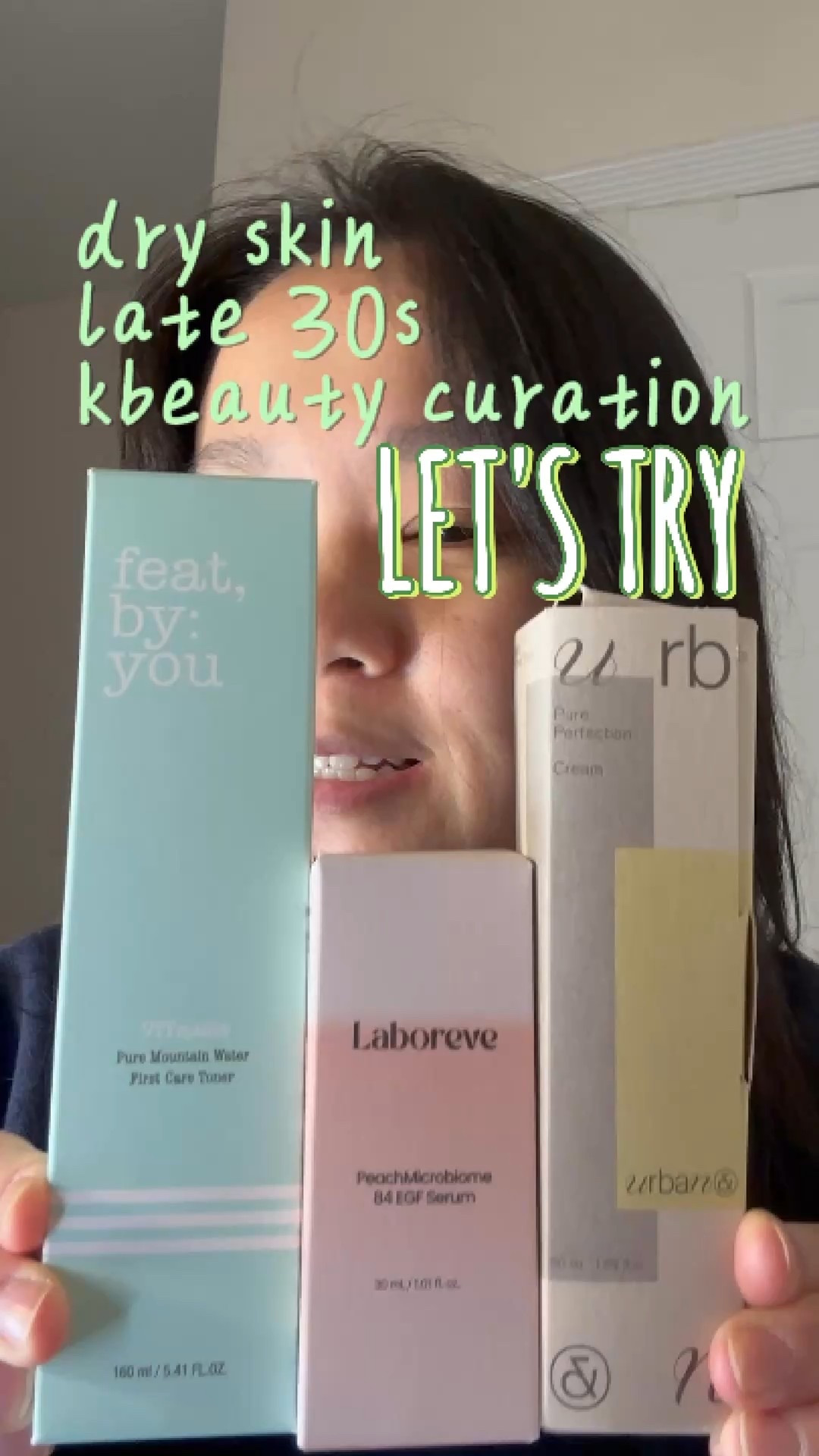 Let’s try a kbeauty curation made for me and my dry skin. Thank you to @nuriglow_official for letting me try this personalized prescription made just for me.
- @featbyyou_global VITASSIE Toner
- @laboreve_official PeachMicrobiome 84 EGF Serum
_ @urbanand.official Pure Perfection Cream

#LTKBeauty #LTKmorningroutine #LTKgrwm
