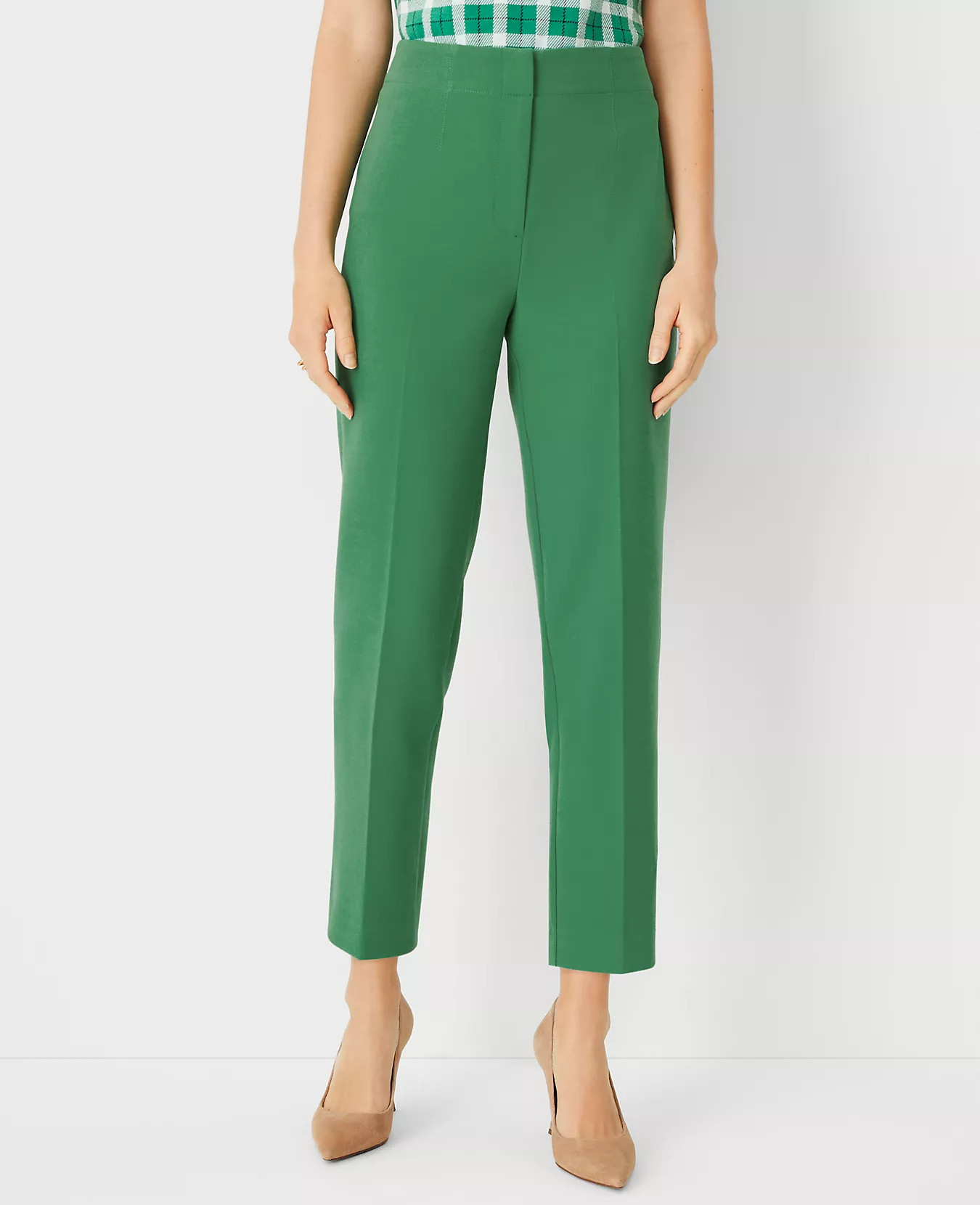 The High Waist Slim Pant | Ann Taylor (US)