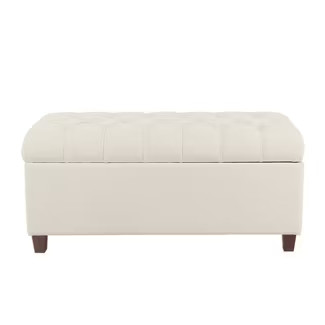 Ainsley Button Tufted Storage Bench - HomePop | Target