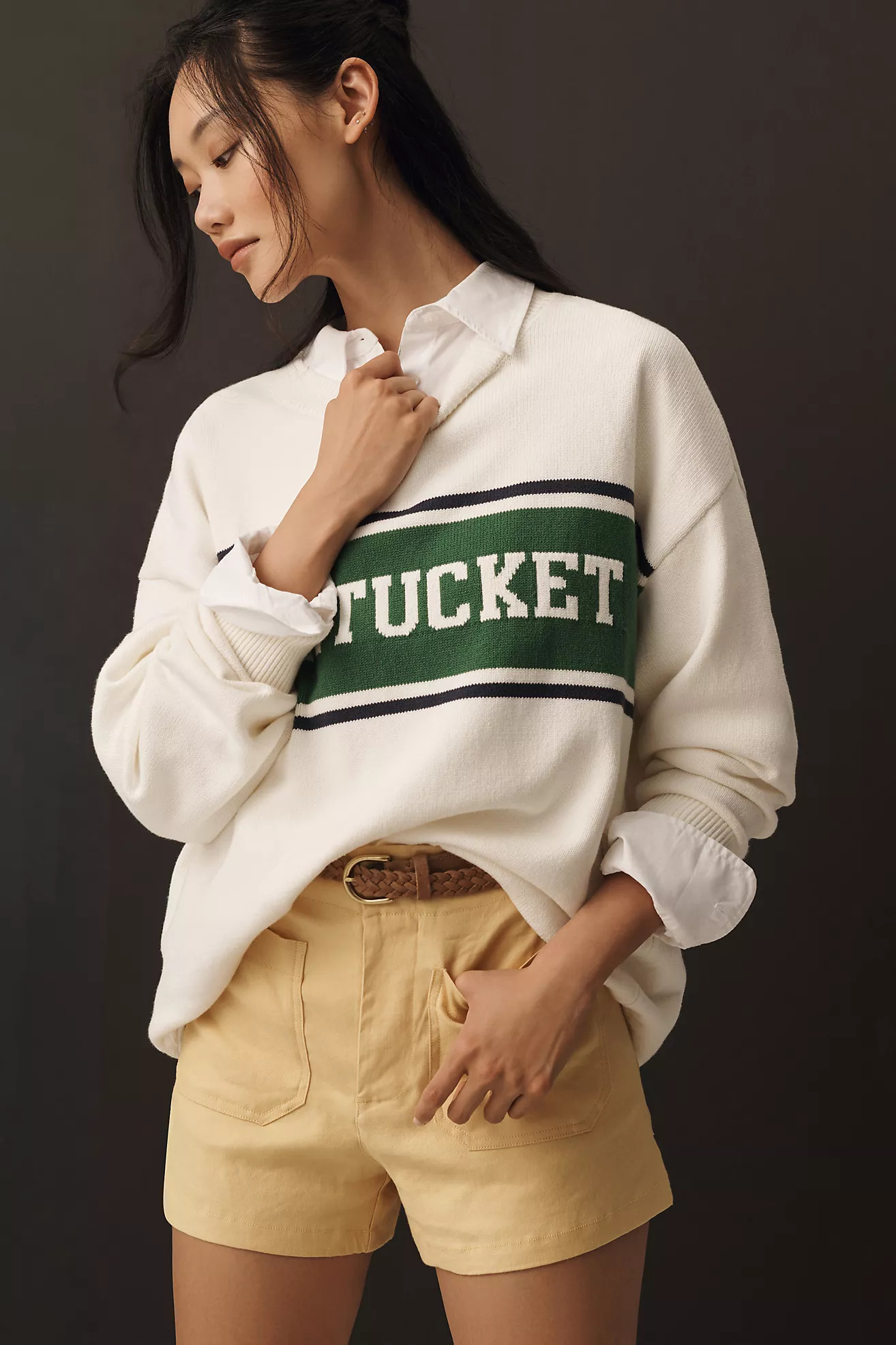 The Colette Shorts by Maeve: Linen Edition | Anthropologie (US)