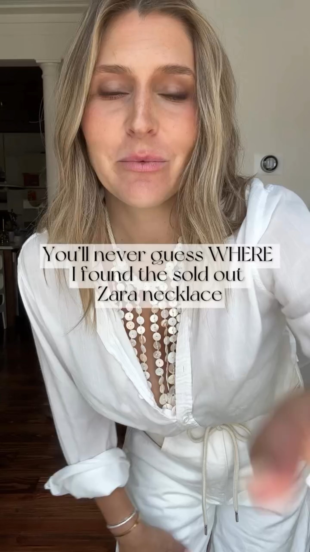 Yall…. this $10 necklace find? shell yeah🐚🐚

🖇️in bio

#lookingforlessaccessories #luxuryfeelsbudgetdeals #whatafind #shellnecklace #soldoutzara