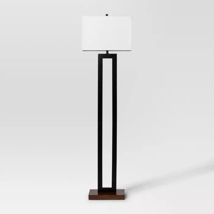 Weston Window Pane Floor Lamp Black - Project 62™ | Target