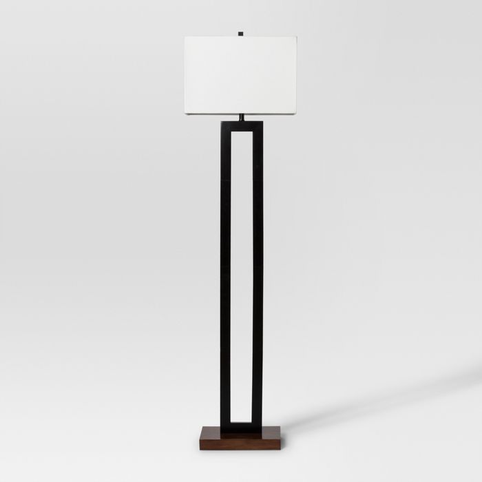 Weston Window Pane Floor Lamp Black - Project 62™ | Target