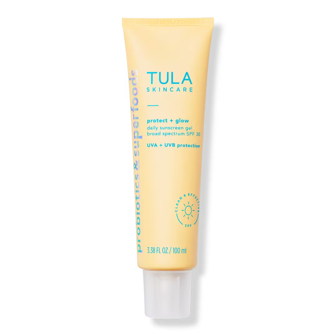 3.38 oz Protect + Glow Daily Sunscreen Gel Broad Spectrum SPF 30 - TULA | Ulta Beauty | Ulta