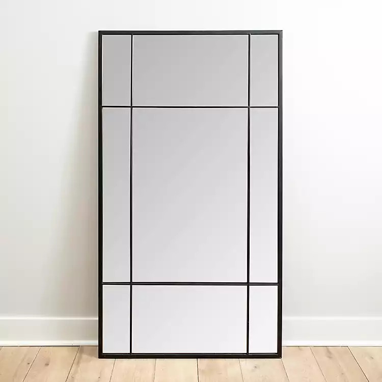 Metal Paned Camden Leaner Mirror | Kirkland's Home