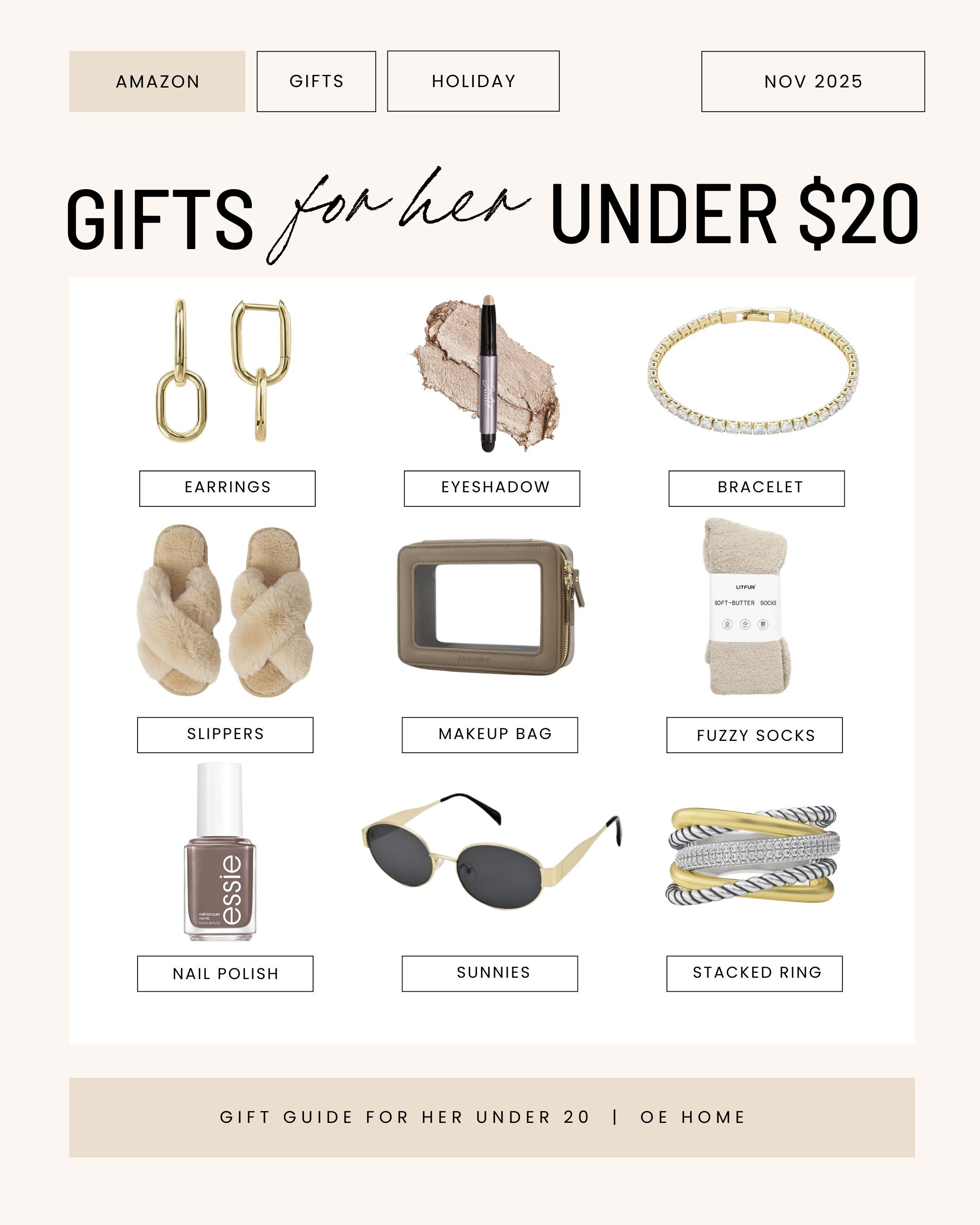 gift guide for her under $20 affordable gifts for her budget friendly gift ideas gifts for her on a budget amazon gifts under $20 small gifts for her inexpensive gift ideas stocking stuffers for her amazon finds under $20 cozy neutral gifts under $20 affordable luxury gifts thoughtful gifts for her cheap but chic gifts under $20 affordable amazon finds neutral aesthetic gift ideas amazon home and fashion under $20 budget friendly amazon favorites cute gifts for her under $20 trendy affordable gifts amazon best sellers under $20 cozy amazon finds inexpensive holiday gifts stylish gifts under $20 elevated looks for less gifts for her neutral cozy gifts budget friendly holiday shopping 

 #LTKGiftGuide #LTKHoliday #LTKStyleTip