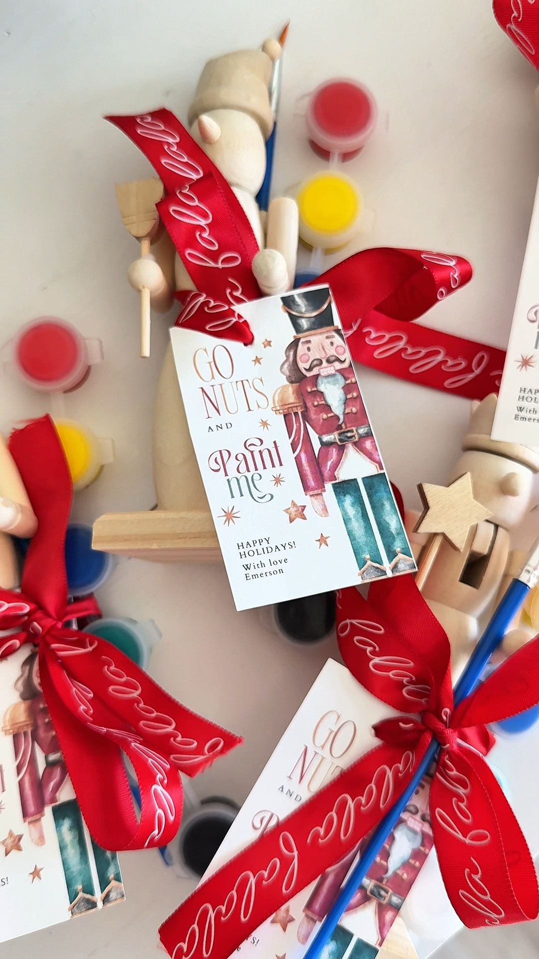 Wooden nutcrackers and paint set for Christmas class favors our holiday favors for kids 

#LTKGiftGuide #LTKKids #LTKHoliday

#LTKHoliday #LTKGiftGuide #LTKKids