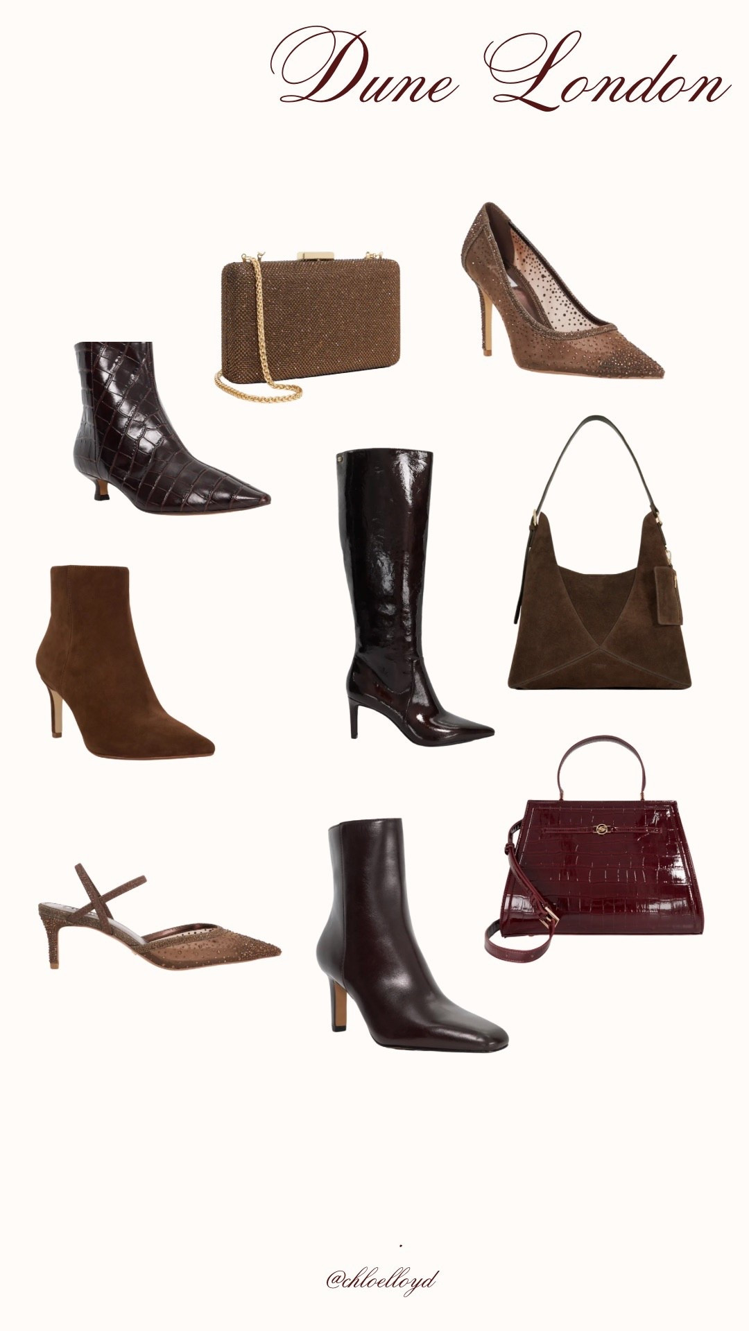 Dune London faves 
Shoes, boots, bag

#LTKwinter #LTKuk #LTKgiftguide