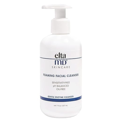 EltaMD Foaming Facial Cleanser, Gentle Foaming Face Wash and Makeup Remover, Oil Free, Helps Redu... | Amazon (US)